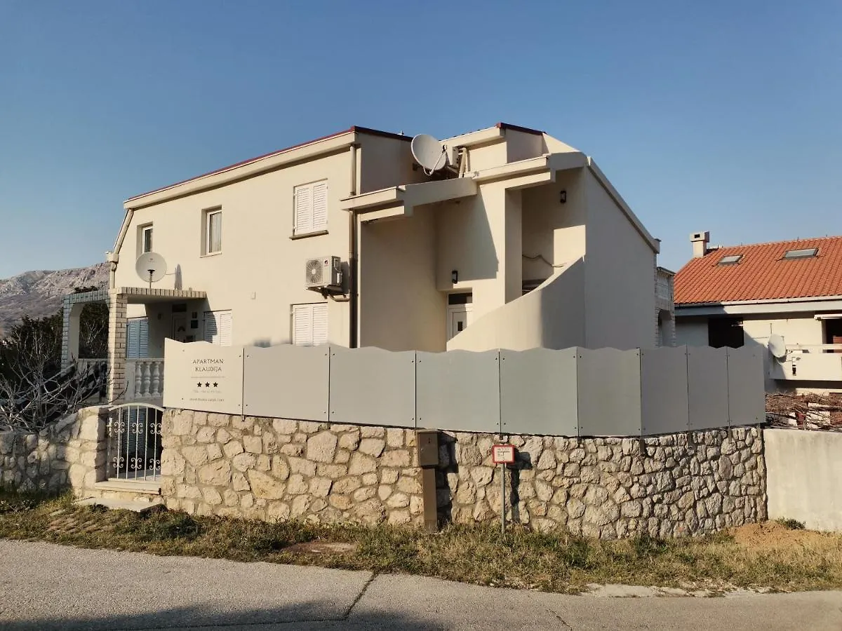 Apartman Klaudija Baska  Apartment Baska (Krk)